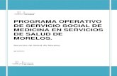 Programa Operativo SSM Medicina