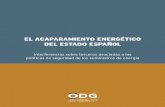 EL ACAPARAMIENTO ENERGÉTICO DEL ESTADO ESPAÑOL