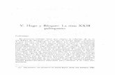 V. Hugo y Becquer: La rima XXIII palirnpsesto