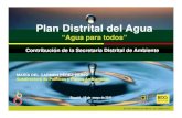 Plan Distrital del Agua - Bogotá