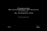 Propuesta de actividades de lectura Profesor EL CHOCOLATE