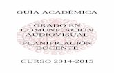 guía académica grado en comunicación audiovisual planificación ...
