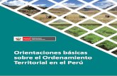 Orientaciones básicas sobre el Ordenamiento Territorial en el Perú