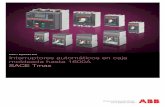Interruptores automáticos en caja moldeada hasta 1600A SACE Tmax