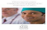 Información para médicos extranjeros que preparan el MIR