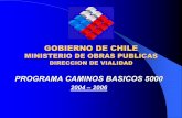 GOBIERNO DE CHILE PROGRAMA CAMINOS BASICOS 5000