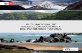 guía nacional de valoración económica del patrimonio natural
