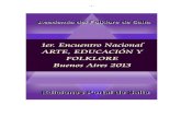 1er. Encuentro Nacional de Arte Educación y Folklore