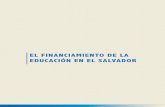 EL FINANCIAMIENTO DE LA EDUCACIÓN EN EL SALVADOR