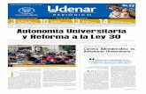 Autonomía Universitaria y Reforma a la Ley 30