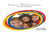 Boletín No. 1 Pobreza y primera infancia en Colombia