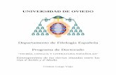 UNIVERSIDAD DE OVIEDO Departamento de Filología Española ...
