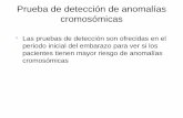 Prueba de detección de anomalías cromosómicas