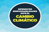 Infografía - Diferentes responsabilidades ante el cambio climático