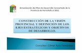 CONSTRUCCIÓN DE LA VISIÓN PROVINCIAL Y DEFINICIÓN DE ...