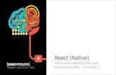React, Flux y React native