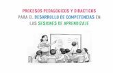 3.procesos pedagogicos y didacticos en sesion de aprendizaje