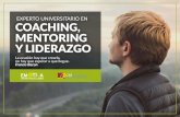 Experto Universitario en Coaching, Mentoring y Liderazgo.