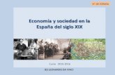 Economía y sociedad en el siglo XIX.  Tema 3  2º bach