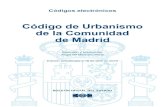 Código de Urbanismo de la Comunidad de Madrid