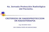 Criterios de Radioprotección en Radioterapia, por Ricardo Sacc