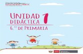 PLANIFICACIÓN DE UNIDAD DE APRENDIZAJE 6.° de primaria 2017.