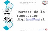 Rastreo de la reputación digital en el Parlamento de Andaluciía