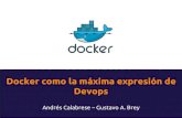 Docker como la máxima expresión de Devops - WISIT 2015