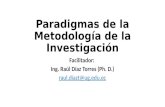 Paradigmas de la Metodología de la Investigación
