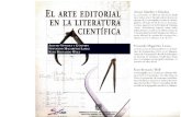 El arte editorial en la literatura científica