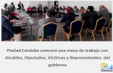 Mesa de trabajo con alcaldes, diputados y víctimas convocado por Piedad Córdoba