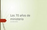 ELENA DE WHITE  70 años de ministerio