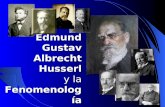 Husserl y la Fenomenología