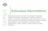 Estructura nanoestructura