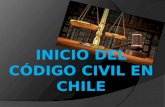 Inicio del código civil en chile