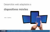 Ionic, Adaptación de desarrollos web a dispositivos móviles