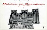 La música en Zaragoza en los Siglos XVI y XVII