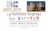La tutoría digital con iNFOTUT-2.0 #JieSafa2016