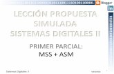 Lecciones Simuladas Sistemas Digitales MSS (1er Parcial)
