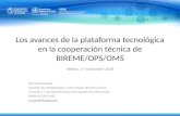 Los avances de la plataforma tecnológica en la cooperación técnica de BIREME/OPS/OMS