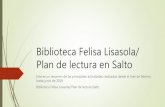 Biblioteca Felisa Lisasola y Plan de lectura en Salto