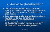 4ºESO ¿Qué es la globalizacióN?