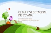 Clima y vegetación de españa