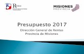 Las proyecciones fiscales de Misiones