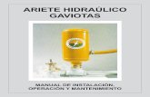 ARIETE HIDRAÚLICO GAVIOTAS