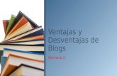 Ventajas y desventajas de blogs v1