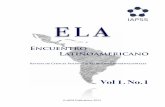 Encuentro Latinoamericano (ELA) Volume 1