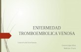 Enfermedad tromboembólica venosa