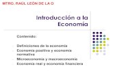 Introducción Economía