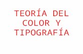 Teoría del color y tipografía